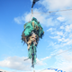 A “ghost net” lifted aboard a survey ship.